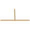 Ekena Millwork Eugene Smooth Timber Gable Bracket, Western Red Cedar, 108"W x 63"H x 1 1/2"D x 3 1/2"F, 14/12 Pitch GBW108X63X0204EUG00SWR - alternate 5